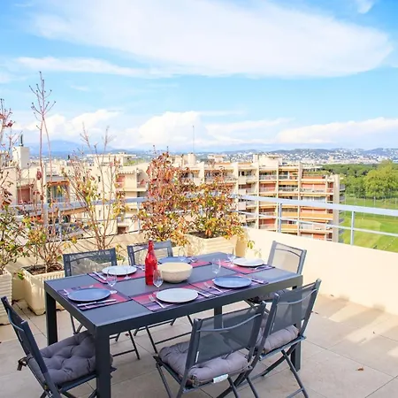 Duplex Avec Rooftop Et Vue Panoramique - Riou De L'argentiere Mandelieu